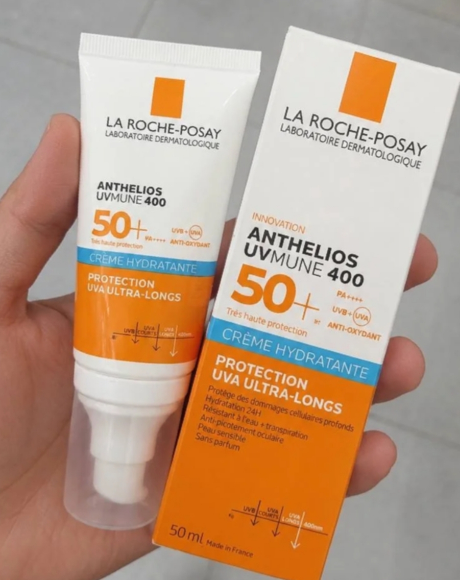 ضد آفتاب کرم آبرسان Anthelios UVMune 400 SPF 50+ لاروش پوزای